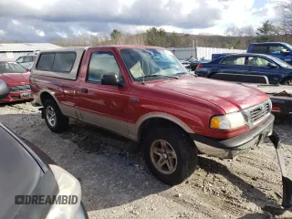 1998 Mazda B-Series 2WD Truck SX with VIN 4F4YR12CXWTM17422, listed as a Copart auction lot 80952174 with 82,645 mi miles and Clean Title. Bid and sale history available at carsss.com. Image 4.