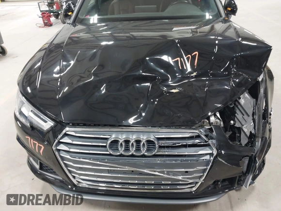 2019 Audi A4 Premium Plus with VIN WAUENAF48KA041431, listed as a IAAI auction lot 41977177 with 53,537 mi miles. Bid and sale history available at carsss.com. Image 18.