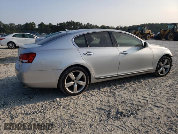 2007 Lexus GS 350 with VIN JTHBE96S870018293, listed as a Copart auction lot 70405674 with 163,924 mi miles and Salvage Title. Bid and sale history available at carsss.com. Image 3.