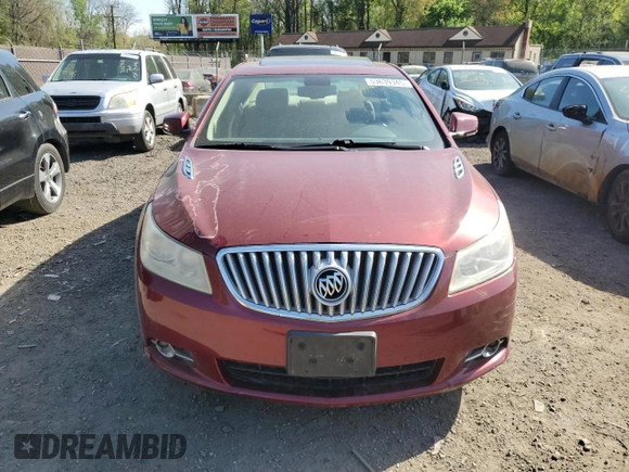 2010 Buick LaCrosse CXL with VIN 1G4GC5EGXAF309140, listed as a Copart auction lot 53639345 with 0 mi miles and Salvage Title. Bid and sale history available at carsss.com. Image 5.