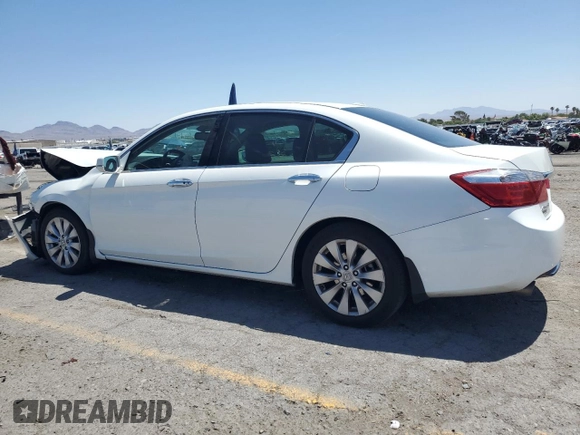 2013 Honda Accord Touring with VIN 1HGCR3F91DA000276, listed as a Copart auction lot 60931425 with 146,661 mi miles and Salvage title. Bid and sale history available at DreamBid. Image 2.