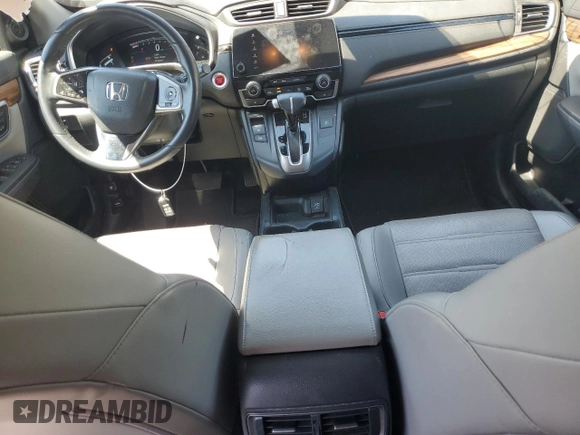 2017 Honda CR-V Touring with VIN 5J6RW1H91HL015447, listed as a Copart auction lot 49763585 with 116,158 mi miles and Salvage Title. Bid and sale history available at carsss.com. Image 8.