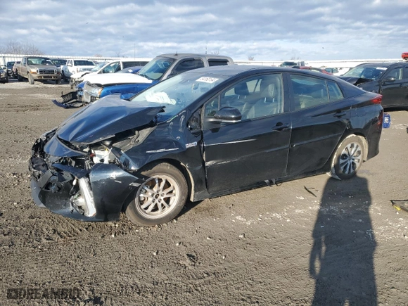 2022 Toyota Prius Prime LE with VIN JTDKAMFP2N3227570, listed as a Copart auction lot 84160194 with 0 mi miles and Salvage Title. Bid and sale history available at carsss.com. Image 1.
