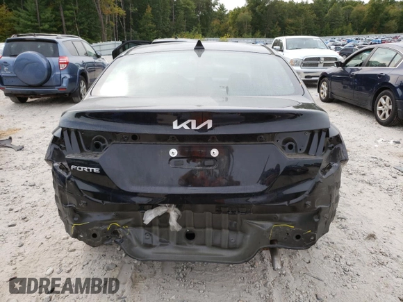 2023 Kia Forte LXS with VIN 3KPF24AD6PE528088, listed as a Copart auction lot 71569484 with 23,281 mi miles and Salvage Title. Bid and sale history available at carsss.com. Image 6.