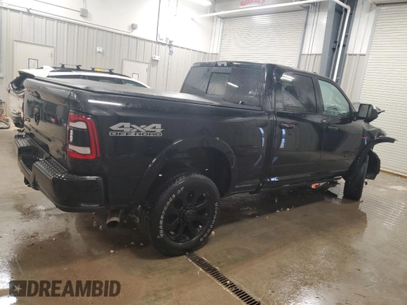 2021 Ram 2500 Laramie with VIN 3C6UR5FL9MG531373, listed as a Copart auction lot 42531875 with 96,143 mi miles and Salvage Title. Bid and sale history available at carsss.com. Image 3.