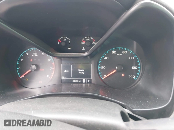 2015 Chevrolet Colorado 4WD WT with VIN 1GCHTAEAXF1228611, listed as a IAAI auction lot 40935028 with 43,378 mi miles and . Bid and sale history available at DreamBid. Image 7.