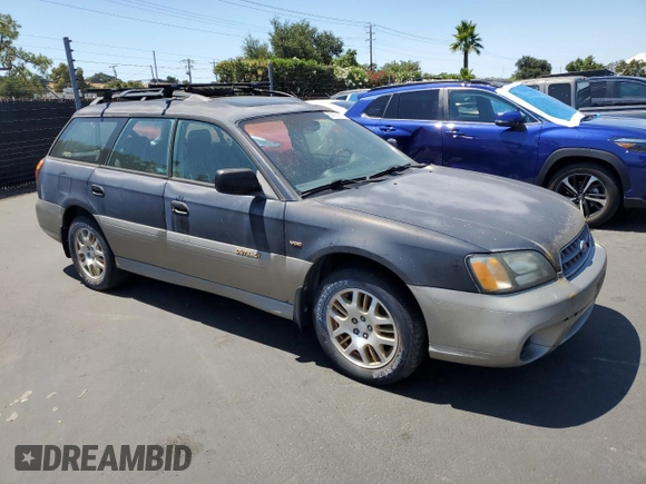 2003 Subaru Legacy Outback VDC with VIN 4S3BH896037629261, listed as a Copart auction lot 65393915 with 25,753 mi miles and Clean title. Bid and sale history available at DreamBid. Image 4.