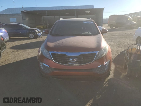2011 Kia Sportage SX with VIN KNDPCCA63B7164881, listed as a Copart auction lot 81780484 with 126,153 mi miles and Salvage Title. Bid and sale history available at carsss.com. Image 5.