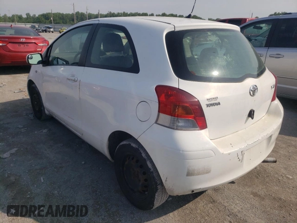 2011 Toyota Yaris with VIN JTDJT4K37B5331755, listed as a Copart auction lot 52995233 with 214,570 mi miles and Non Repairable. Bid and sale history available at carsss.com. Image 2.