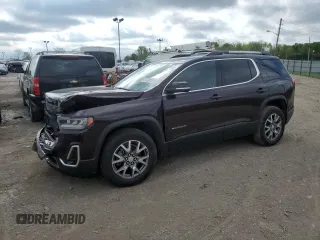 2020 GMC Acadia SLT with VIN 1GKKNMLS6LZ239765, listed as a Copart auction lot 55398175 with 70,616 mi miles and Salvage title. Bid and sale history available at DreamBid. Image 1.