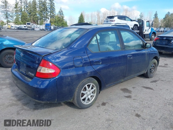 2003 Toyota Prius with VIN JT2BK12U430075094, listed as a IAAI auction lot 41725645 with 222,931 mi miles. Bid and sale history available at carsss.com. Image 4.