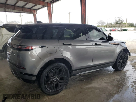 2022 Land Rover Range Rover Evoque R-Dynamic S with VIN SALZT2FX9NH171216, listed as a Copart auction lot 52257915 with 44,312 mi miles and Non Repairable. Bid and sale history available at carsss.com. Image 3.