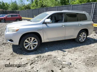 2008 Toyota Highlander z VIN JTEEW41A482005443, wystawiony jako Copart lot #54387245 z przebiegiem 216 447 mil mil oraz Szkoda całkowita • Salvage title. Historia ofert i sprzedaży dostępna na DreamBid. Obrazek 1.
