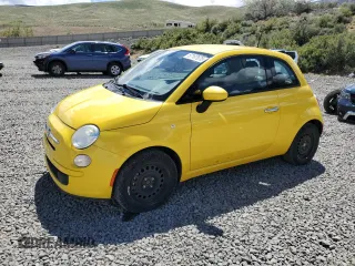 2016 FIAT 500 Pop z VIN 3C3CFFAR7GT122285, wystawiony jako Copart lot #57107675 z przebiegiem 80 472 mil mil oraz Czysty tytuł • Clean title. Historia ofert i sprzedaży dostępna na DreamBid. Obrazek 1.