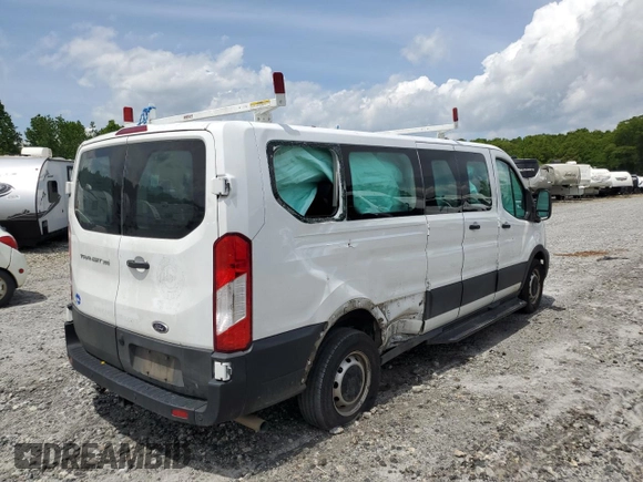 2023 Ford Transit Passenger XL с VIN 1FBAX2Y86PKA01050, выставлен на аукционе Copart как лот 55808515 с пробегом 76 244 миль миль и Списание • Salvage title. История ставок и продаж доступна на DreamBid. Изображение 3.