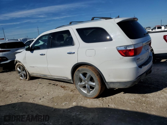 2013 Dodge Durango Citadel with VIN 1C4SDHET3DC680432, listed as a Copart auction lot 86819304 with 219,080 mi miles and Salvage Title. Bid and sale history available at carsss.com. Image 2.