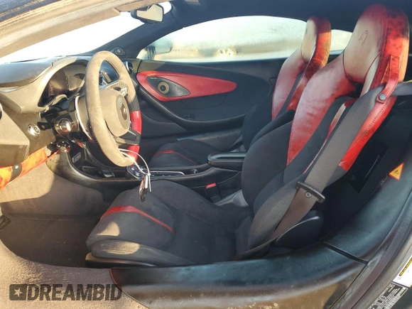 2017 McLaren 570S z VIN SBM13DAAXHW003255, wystawiony jako Copart lot #84219454 z przebiegiem Nie podano mil oraz Szkody całkowita. Historia ofert i sprzedaży dostępna na DreamBid. Obrazek 7.