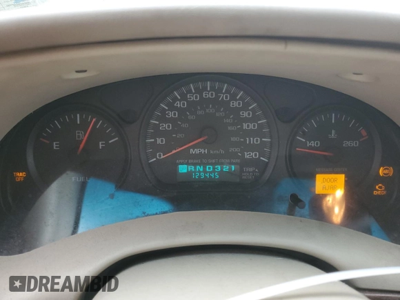 2001 Chevrolet Impala z VIN 2G1WF55K919219572, wystawiony jako Copart lot #81324224 z przebiegiem 129 445 mil mil oraz Szkoda całkowita • Salvage title. Historia ofert i sprzedaży dostępna na DreamBid. Obrazek 9.