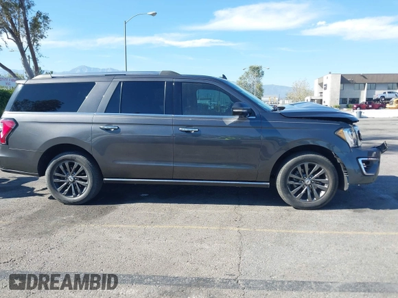 2020 Ford Expedition Max Limited with VIN 1FMJK1KT5LEA12014, listed as a IAAI auction lot 42022590 with 89,306 mi miles and . Bid and sale history available at DreamBid. Image 13.