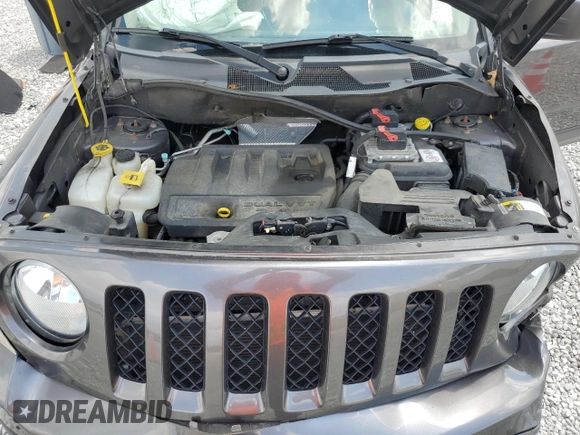 2017 Jeep Patriot High Altitude with VIN 1C4NJRFB7HD110449, listed as a Copart auction lot 62674615 with 117,397 mi miles and Salvage title. Bid and sale history available at DreamBid. Image 12.