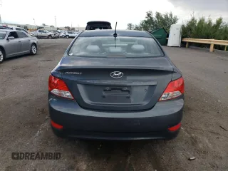 2013 Hyundai Accent GLS with VIN KMHCT4AE3DU335866, listed as a Copart auction lot 67325384 with 126,222 mi miles and Salvage Title. Bid and sale history available at carsss.com. Image 6.