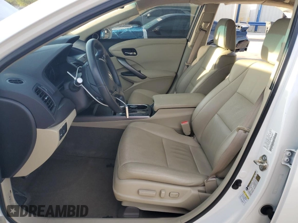2015 Acura RDX Tech Pkg with VIN 5J8TB3H55FL013635, listed as a Copart auction lot 49058855 with 58,626 mi miles and Salvage Title. Bid and sale history available at carsss.com. Image 7.