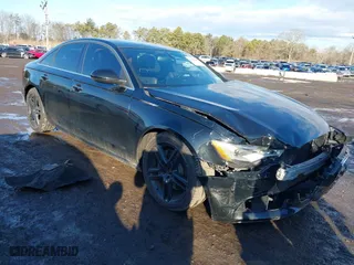 2015 Audi A6 2.0T Premium Plus with VIN WAUGFAFC2FN043932, listed as a IAAI auction lot 41489620 with 90,121 mi miles. Bid and sale history available at carsss.com. Image 1.