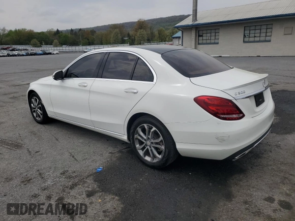 2016 Mercedes-Benz C 300 Luxury with VIN 55SWF4KBXGU100888, listed as a Copart auction lot 54771145 with 140,019 mi miles and Clean Title. Bid and sale history available at DreamBid. Image 2.