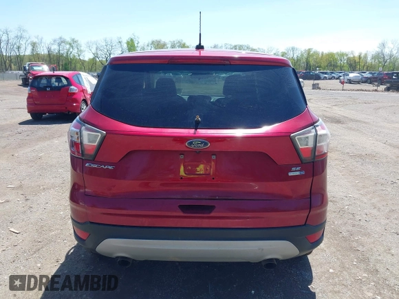 2017 Ford Escape SE with VIN 1FMCU9G97HUA62893, listed as a IAAI auction lot 42160437 with 101,782 mi miles and . Bid and sale history available at carsss.com. Image 17.