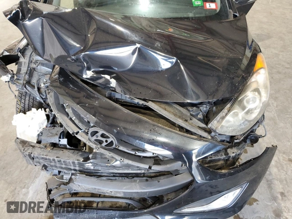 2013 Hyundai Elantra GT with VIN KMHD35LE3DU110905, listed as a Copart auction lot 71251794 with 61,615 mi miles and Salvage Title. Bid and sale history available at carsss.com. Image 11.