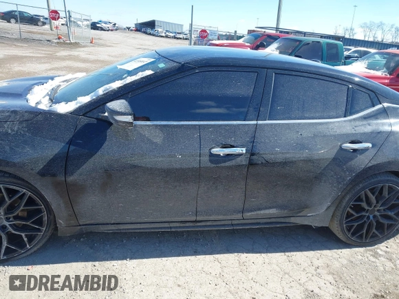 2017 Nissan Maxima SV with VIN 1N4AA6AP8HC441553, listed as a IAAI auction lot 41595557 with 96,076 mi miles and . Bid and sale history available at DreamBid. Image 14.