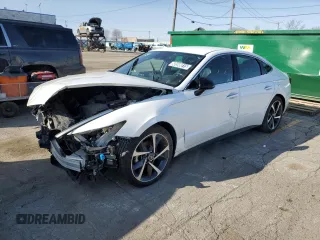 2021 Hyundai Sonata SEL Plus with VIN 5NPEJ4J24MH074699, listed as a Copart auction lot 50598015 with 52,928 mi miles and Clean Title. Bid and sale history available at DreamBid. Image 1.