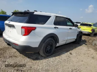 2021 Ford Police Interceptor Utility z VIN 1FM5K8AW7MNA13592, wystawiony jako Copart lot #54770705 z przebiegiem Nie podano mil oraz Tytuł czysty. Historia ofert i sprzedaży dostępna na DreamBid. Obrazek 3.