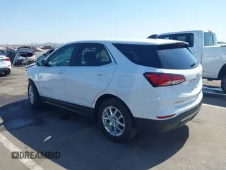 2022 Chevrolet Equinox LT z VIN 3GNAXKEV9NL195100, wystawiony jako IAAI lot #42303867 z przebiegiem 56 963 mil mil oraz . Historia ofert i sprzedaży dostępna na DreamBid. Obrazek 3.