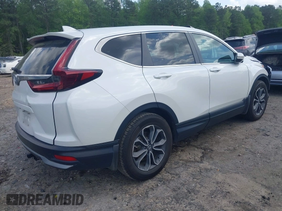 2021 Honda CR-V EX-L with VIN 5J6RW1H81ML005289, listed as a IAAI auction lot 42003777 with 114,552 mi miles and . Bid and sale history available at DreamBid. Image 4.