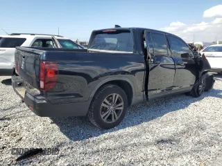 2018 Honda Ridgeline Sport with VIN 5FPYK2F19JB002705, listed as a Copart auction lot 44516565 with Not provided miles and Salvage title. Bid and sale history available at DreamBid. Image 3.