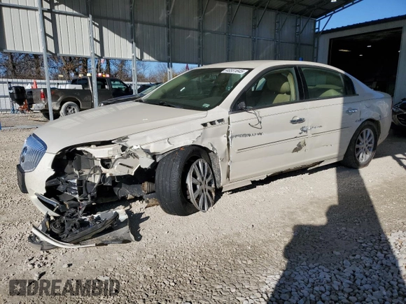 2011 Buick Lucerne CXL with VIN 1G4HC5EM9BU124150, listed as a Copart auction lot 46551645 with 160,564 mi miles and Salvage Title. Bid and sale history available at carsss.com. Image 1.