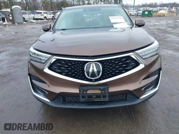 2019 Acura RDX w/Advance Pkg with VIN 5J8TC2H75KL017199, listed as a IAAI auction lot 41565130 with 67,880 mi miles. Bid and sale history available at carsss.com. Image 12.