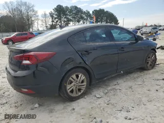 2019 Hyundai Elantra Preferred with VIN KMHD84LF2KU731120, listed as a Copart auction lot 48974415 with 133,488 mi miles and Salvage Title. Bid and sale history available at carsss.com. Image 3.