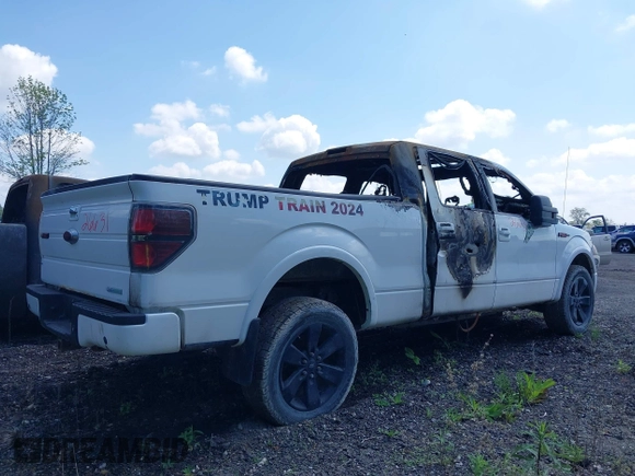 2013 Ford F-150 XL with VIN 1FTFW1ETXDFA48643, listed as a IAAI auction lot 42287016 with Not provided miles and . Bid and sale history available at DreamBid. Image 4.
