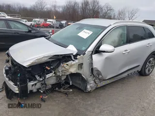 2020 Kia Niro EX with VIN KNDCC3LG1L5076154, listed as a IAAI auction lot 38402791 with Not Provided miles and . Bid and sale history available at DreamBid. Image 6.