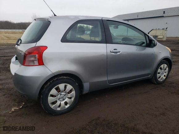 2007 Toyota Yaris with VIN JTDJT923075035643, listed as a Copart auction lot 47682035 with 98,536 mi miles and Clean Title. Bid and sale history available at carsss.com. Image 3.