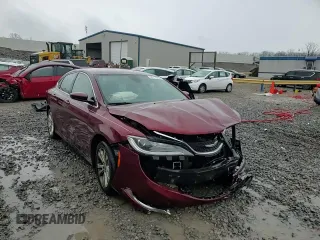 2015 Chrysler 200 Limited with VIN 1C3CCCAB1FN677130, listed as a Copart auction lot 44717955 with 170,880 mi miles and Salvage Title. Bid and sale history available at carsss.com. Image 13.