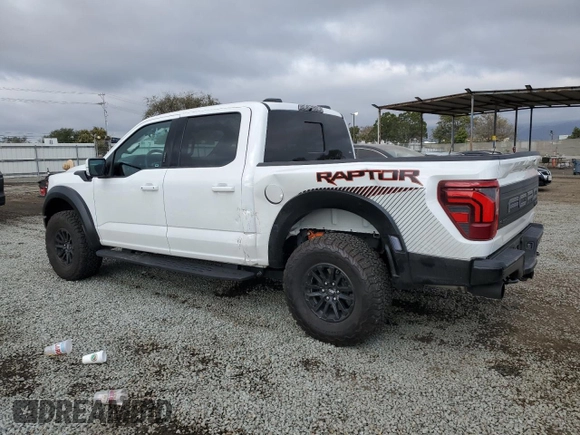 2024 Ford F-150 Raptor with VIN 1FTFW1RG6RFA18561, listed as a Copart auction lot 47472325 with 15,726 mi miles and Salvage Title. Bid and sale history available at DreamBid. Image 2.