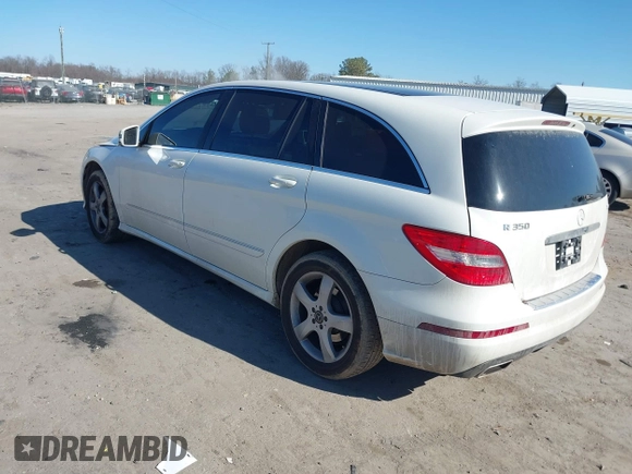 2011 Mercedes-Benz R 350 with VIN 4JGCB6FE5BA118387, listed as a IAAI auction lot 41434219 with 203,428 mi miles and . Bid and sale history available at carsss.com. Image 3.