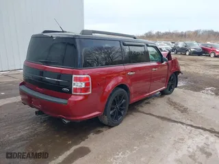 2016 Ford Flex SEL with VIN 2FMGK5C87GBA03604, listed as a IAAI auction lot 41345702 with 125,424 mi miles. Bid and sale history available at carsss.com. Image 4.