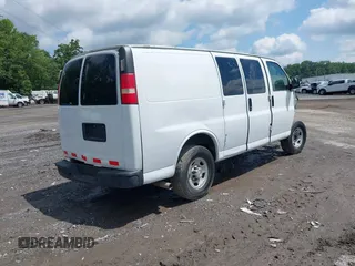 2014 Chevrolet Express Cargo with VIN 1GCWGFCA2E1198370, listed as a IAAI auction lot 42143804 with Not provided miles and . Bid and sale history available at DreamBid. Image 4.