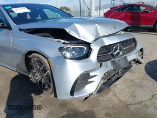 2023 Mercedes-Benz E-Class E 350 with VIN W1KZF8DB4PB134918, listed as a IAAI auction lot 41214628 with 1,787 mi miles. Bid and sale history available at carsss.com. Image 6.