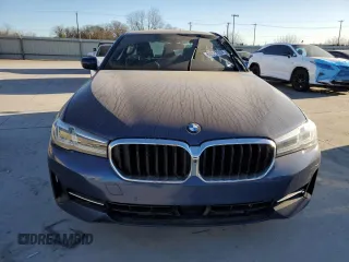 2021 BMW 5 Series 540i with VIN WBA53BJ05MWW90741, listed as a Copart auction lot 84337374 with Not Provided miles and Salvage Title. Bid and sale history available at DreamBid. Image 5.