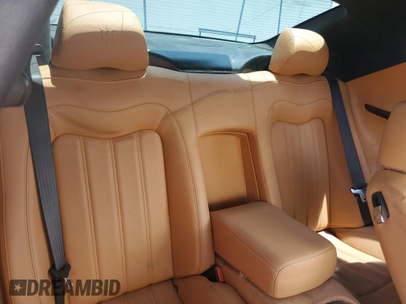 2011 Maserati GranTurismo S with VIN ZAM45KLA9B0059436, listed as a Copart auction lot 55851475 with Not provided miles and Clean title. Bid and sale history available at DreamBid. Image 10.
